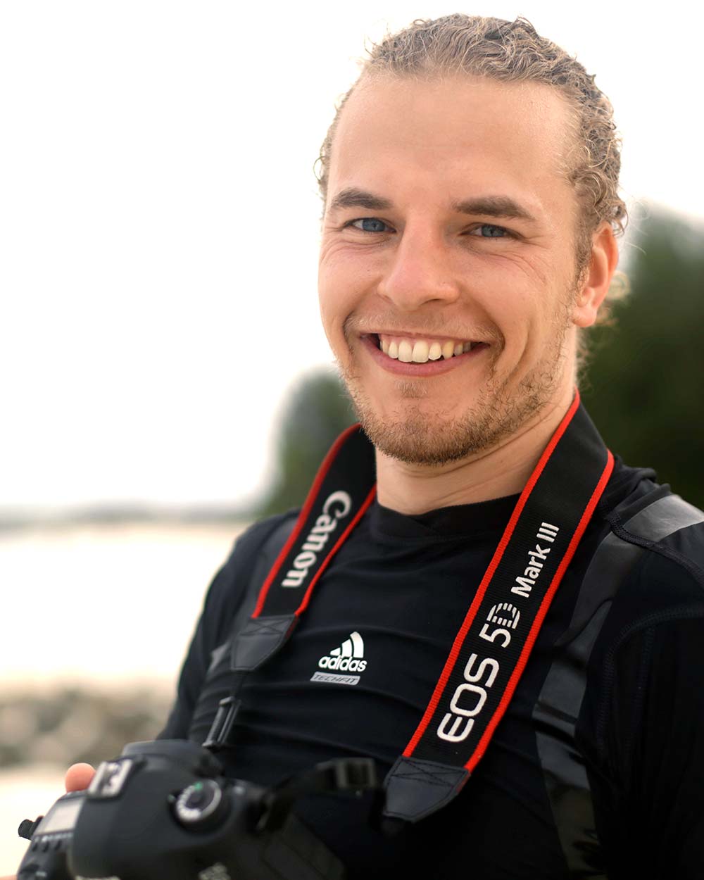 Portrait of the sports photographer Mathias Pfützner