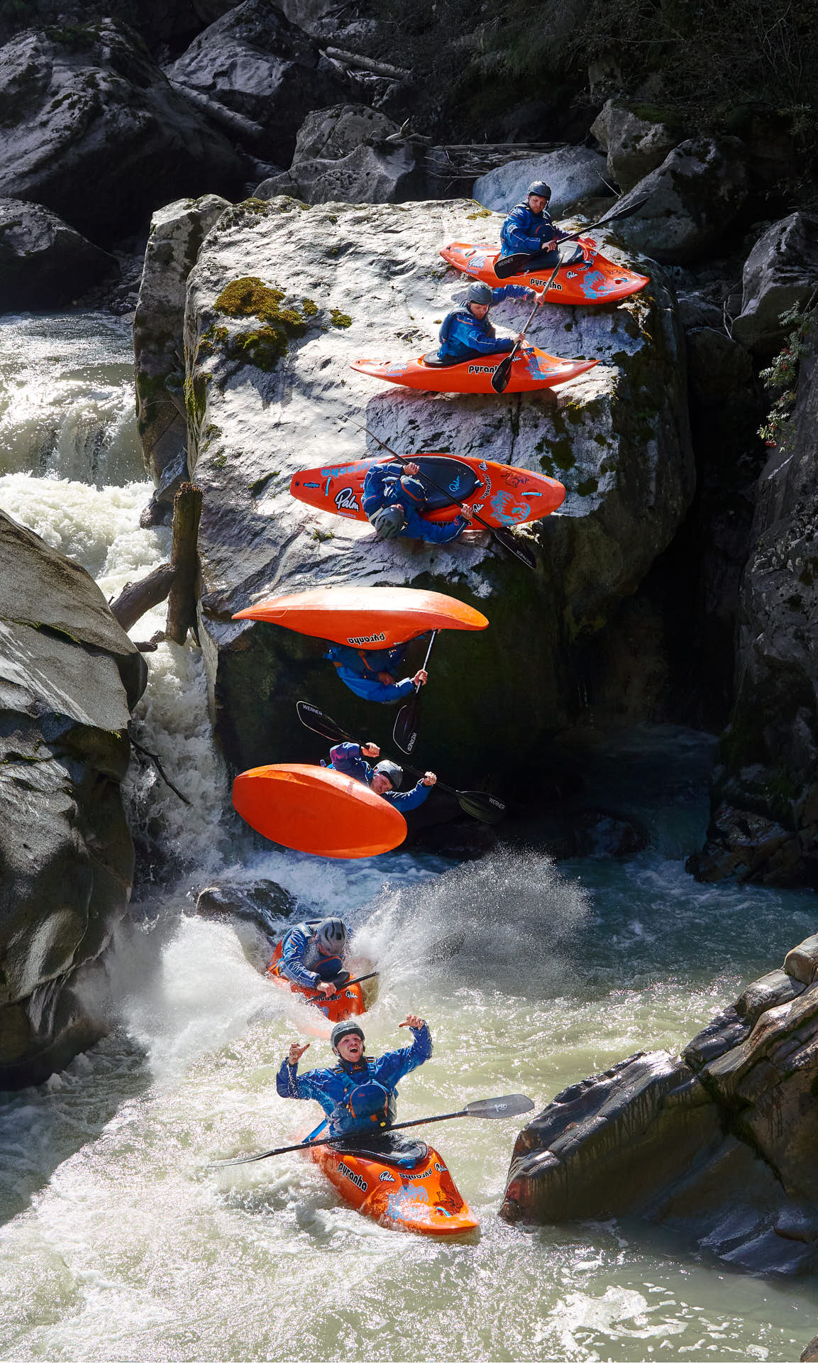 Whitewater / kayak photoshoot with Bren Orton in Oetztal, Austria